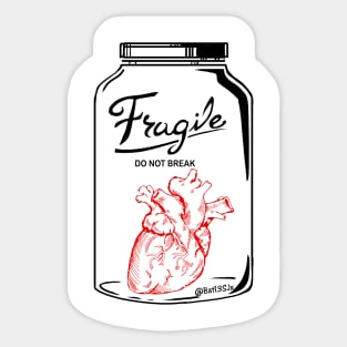 Fragile do not break 2 Sticker